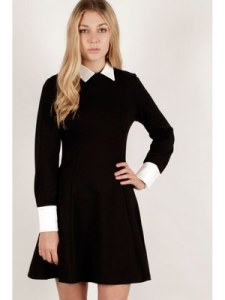 lavish-alice-black-and-white-structured-long-sleeve-collar-cuff-dress-profile